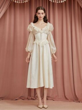 petrea volubilis corset dress Petrea Volubilis Corset Dress L / In-stock